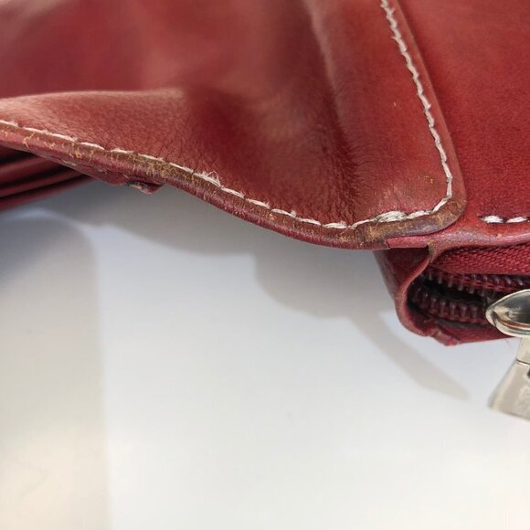 Elliott Lucca Red Leather Wallet - Picture 7 of 8